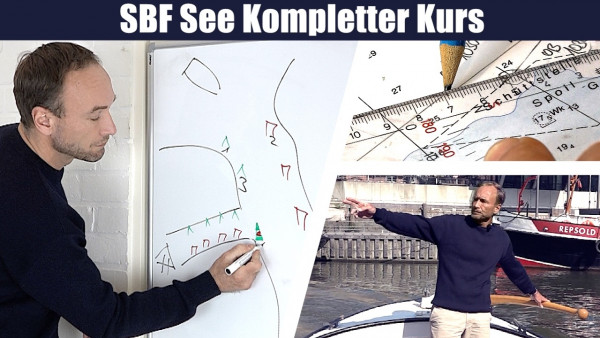 SBF-Videokurs App inkl. Fragentrainer (SBF See kompletter Kurs)